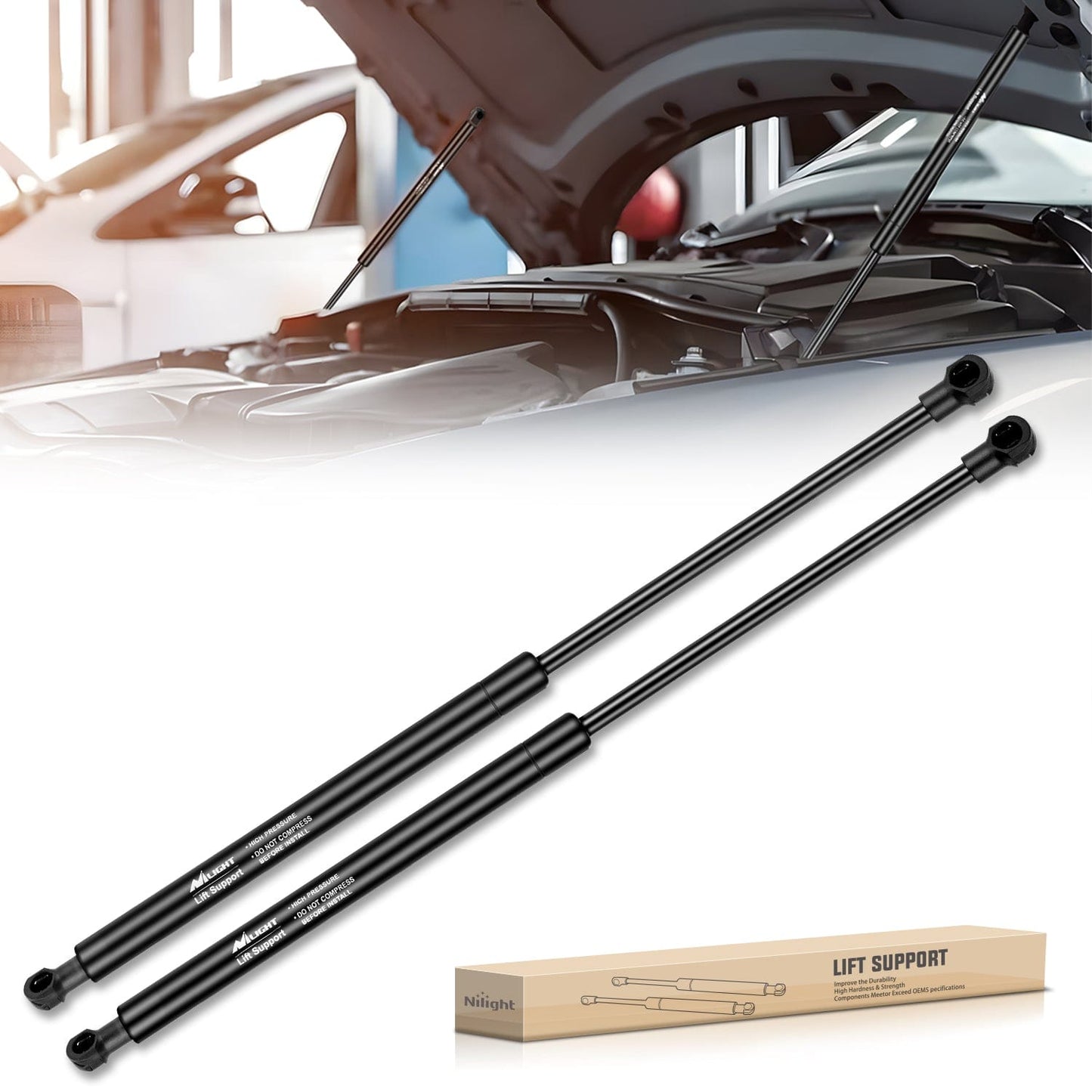 Lift Supports 2 PCS Lift Support Struts Replacement for 2006 2007 2008 2009 2010 2011 2012 2013 BMW 3 Series 323i 325xi 328i 328xi etc Front Hood Gas Springs Shock Rods