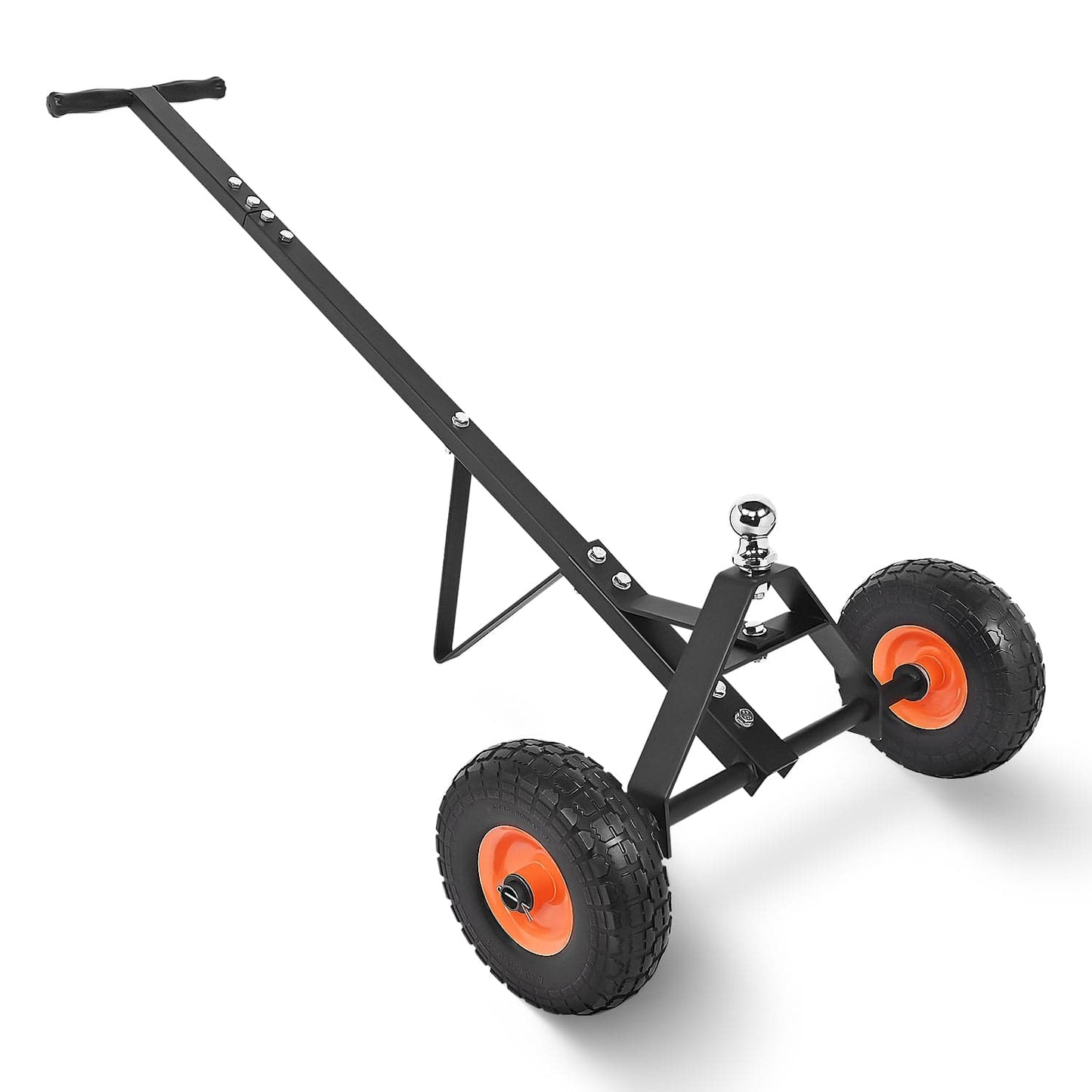 Trailer Dolly Boat Trailer Dolly Solid Steel Heavy Duty 600 Pound Capacity with 12Inch Polyurethane Tires 1-7/8Inch Hitch Ball