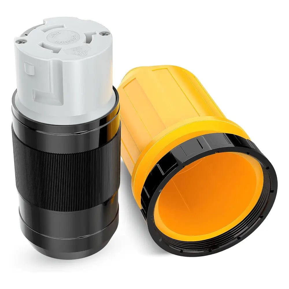 RV Parts 50AMP RV Plug Power Cord Inlet Cover Ring