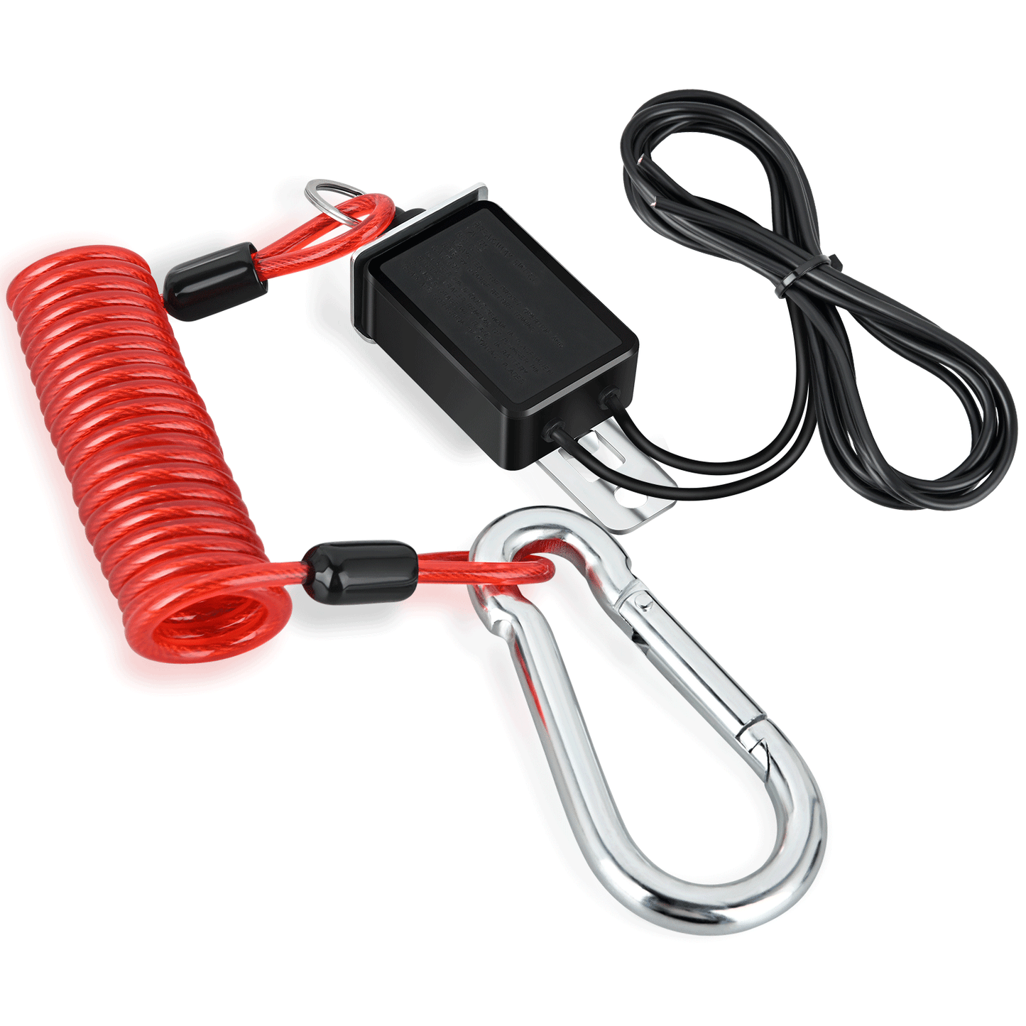 Wiring Harness Kit Trailer Breakaway Switch with 4FT Spring Coiled Cable