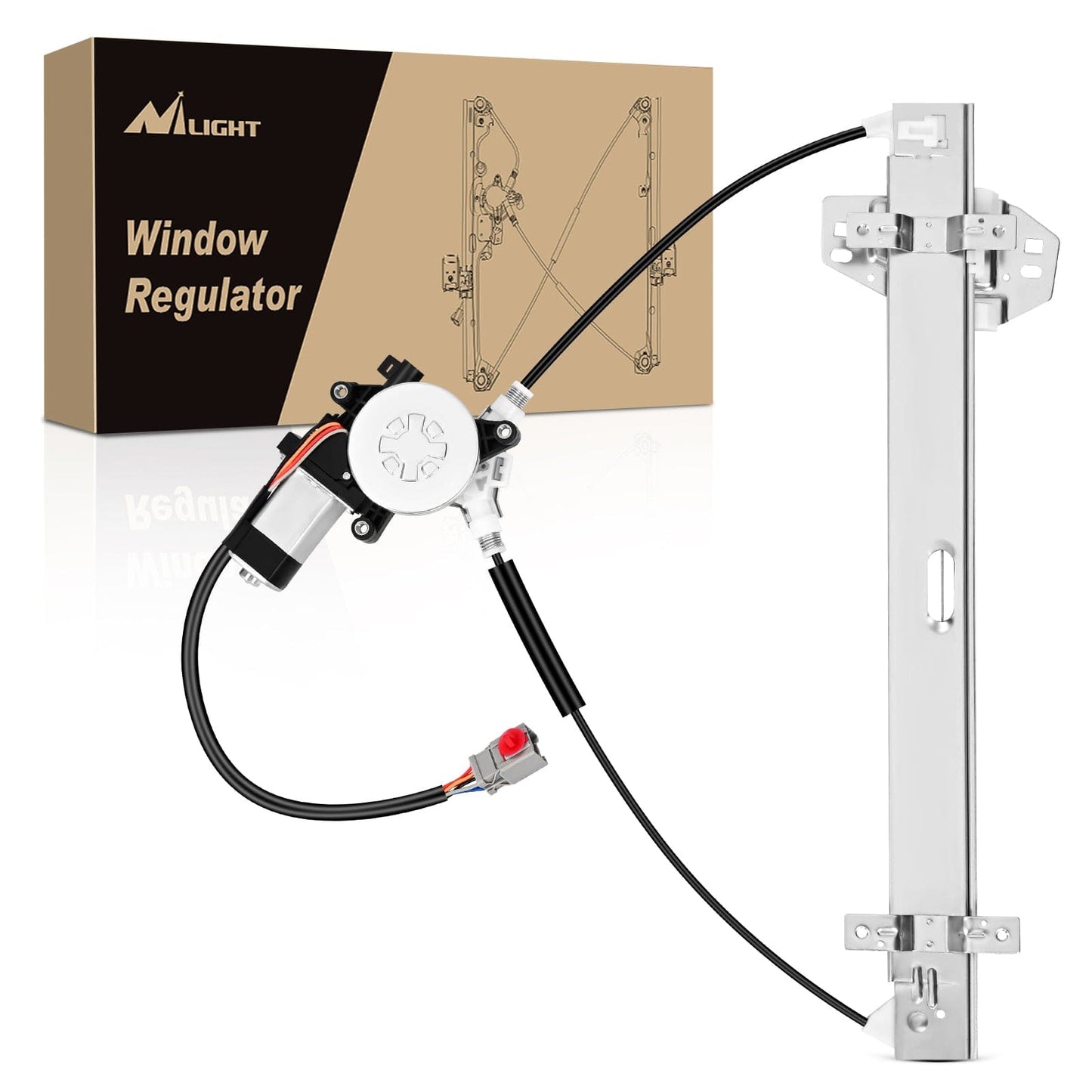 Window Regulator 748-131 Power Window Regulator and Motor Front Driver Side Compatible with Honda Element 2003 2004 2005 2006 2007 2008 2009 2010 2011,Front Left Side