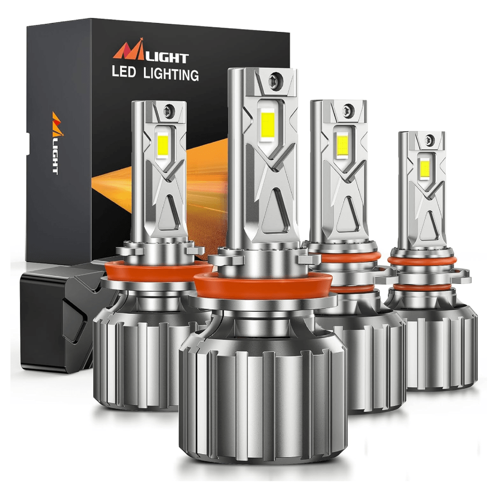 H11/H9/H8 9005/HB3 LED Headlight Bulbs FS1 Series | 4 BULBS Headlights - Top Tuning Boost
