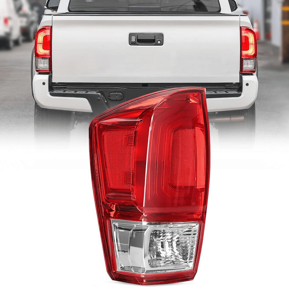 2016 2017 2018 2019 2020 2021 2022 2023 Toyota Tacoma Taillight Assembly Rear Lamp Replacement OE Style Driver Side Tail Lights - Top Tuning Boost