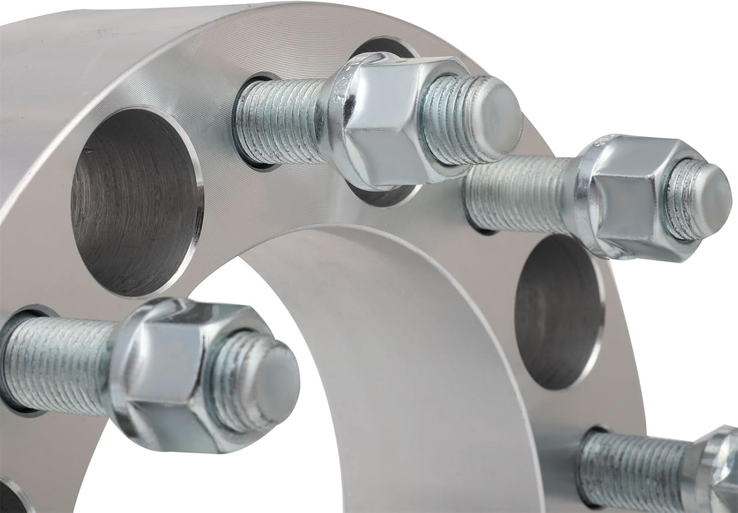 4PCS 8 Lug Wheel Spacers 2" 8x6.5 to 8x6.5 8x165.1mm 126.15mm HB with 14x1.5 Fit Chevrolet Silverado 1500 HD Silverado 2500 Silverado 2500 HD 2001-2006|| fit GMC Sierra 2500 HD 2001-2010