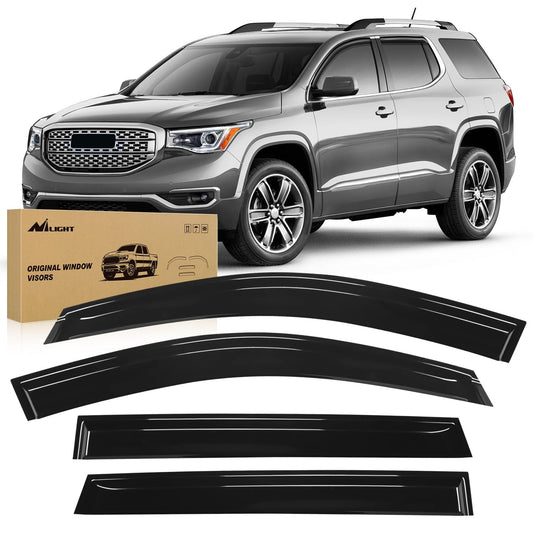 Rain Guards 4pcs Rain Guards For GMC Terrain 2010 2011 2012 2013 2014 2015 2016 2017