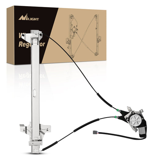 Window Regulator 741-587 Power Window Regulator/Motor Front Passenger Side Compatible with 2003-2014 Ford E150 E250 Econoline E350 E450 E550 Super Duty 2005 2006 2007 2008 2009 2010 2011 2012 2013 2014