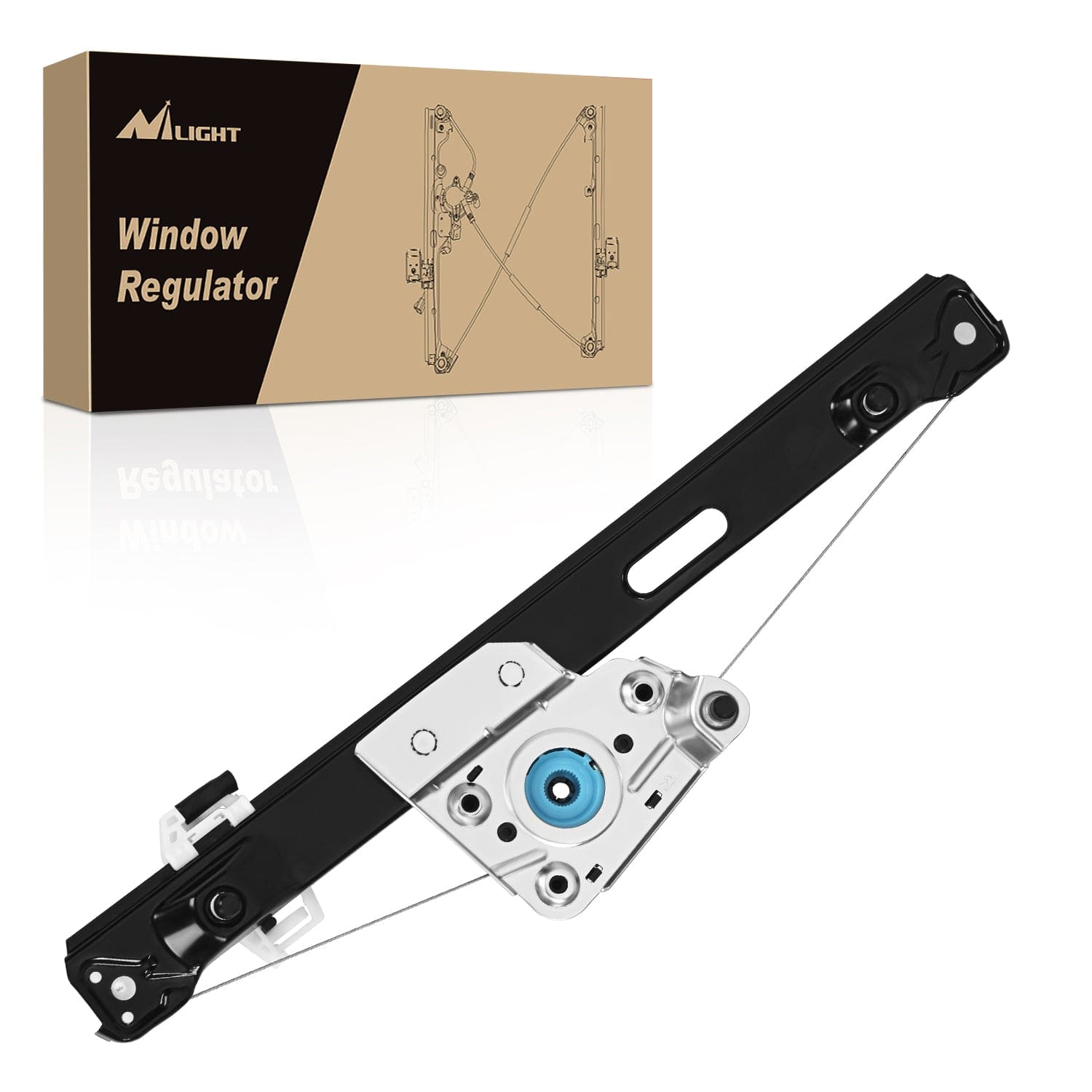 Window Regulator 749-468 Rear Driver Side Power Window Regulator,Compatible with BMW E90 E91 323i 325i 325xi 328i 328i xDrive 330i 330xi 335i 335xi M3 2006 2007 2008 2009 2010 2011