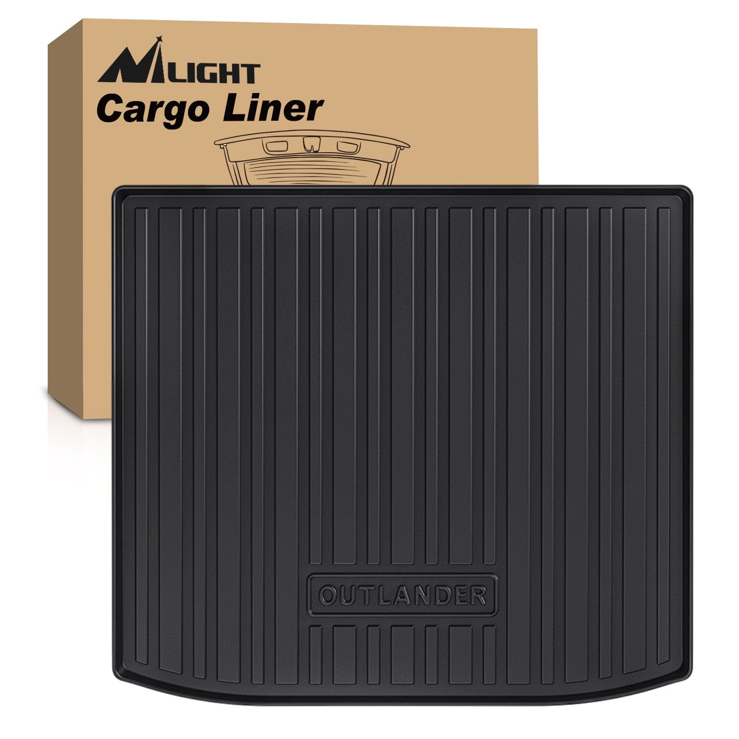 Cargo Mats 2022 2023 2024 2025 Mitsubishi Outlander (Not for PHEV or Sport Models) Cargo Mats