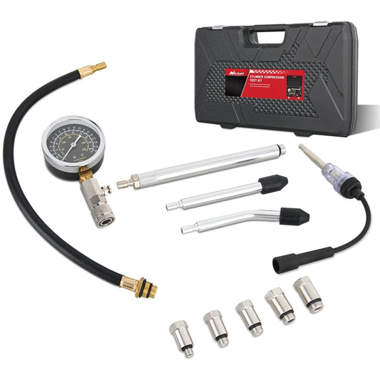 inflator 11 PCS Engine Compression Tester Kit with Spark Plug
