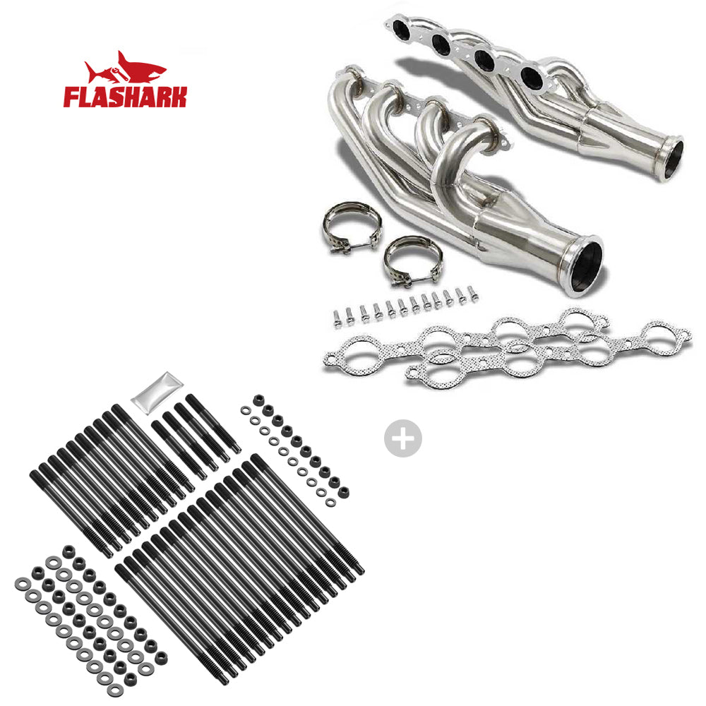 Exhaust Header for 1997-2014 Chevy Small Block Chevrolet V8 Ls1/Ls2/Ls3/Ls6 5.7L 6.0L 6.2L