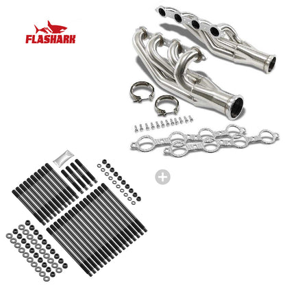 Exhaust Header for 1997-2014 Chevy Small Block Chevrolet V8 Ls1/Ls2/Ls3/Ls6 5.7L 6.0L 6.2L