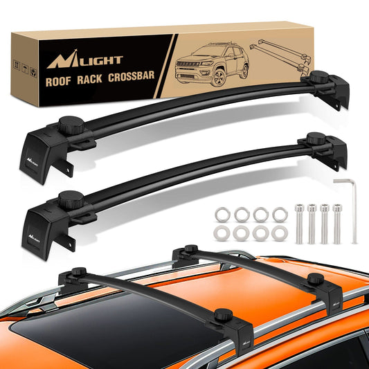 Roof Rack Aluminum Roof Rack Cross Bars Fit for Jeep Compass MP 2017 2018 2019 2020 2021
