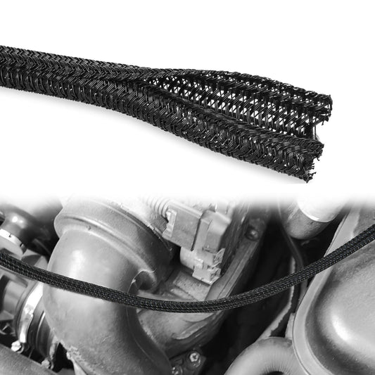 Wiring Harness Kit 10ft-1/4inch Cable Management Sleeves