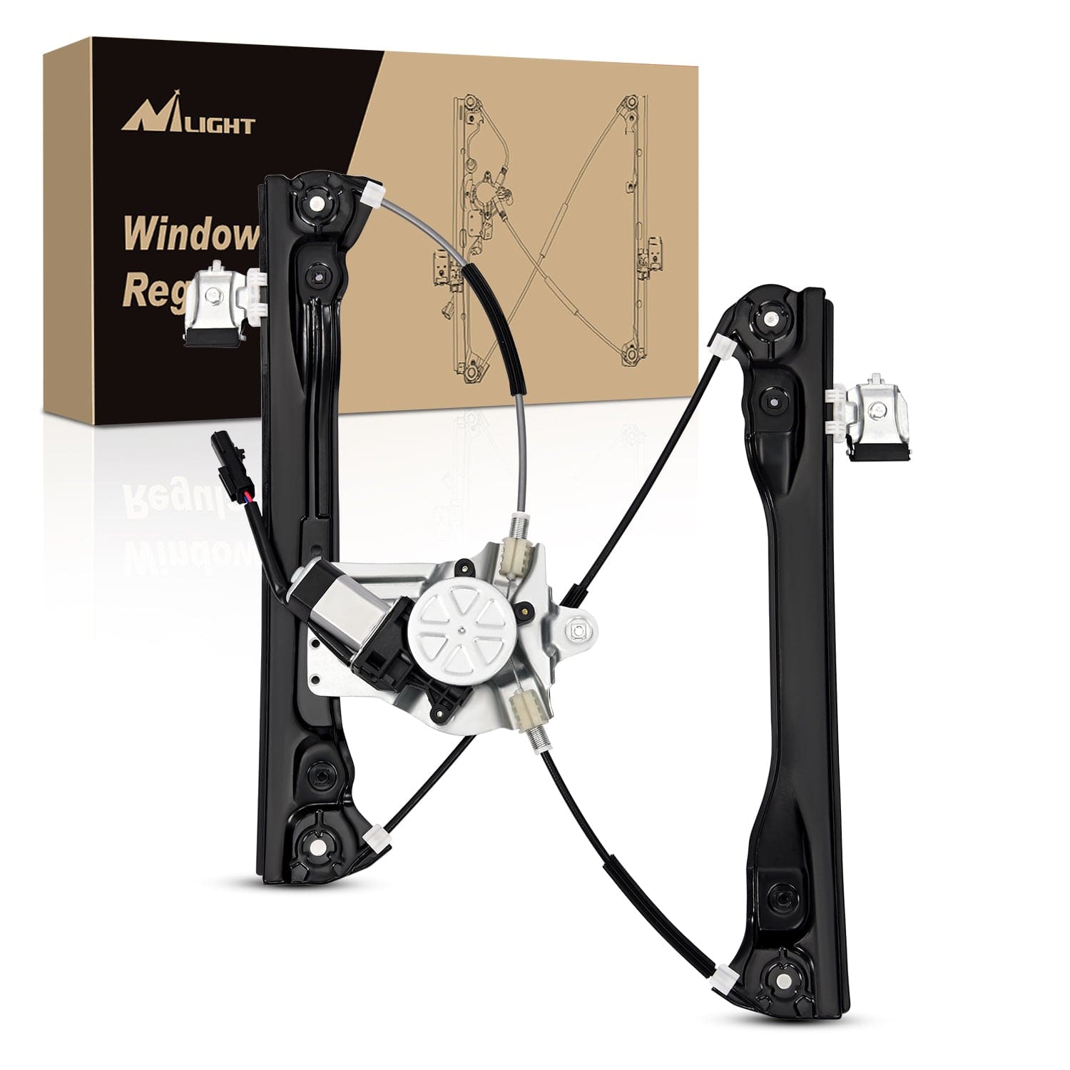 Window Regulator 751-739 Power Window Regulator with Motor for Front Driver Side Compatible with Chevy Cruze 2012 2013 2014 2015 2016 Chevy Cruze Limited Front Left Side