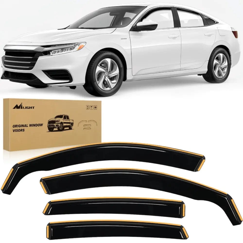 Rain Guards 2018 2019 2020 2021 2022 2023 Honda Accord Rain Guards Acrylic 4Pcs