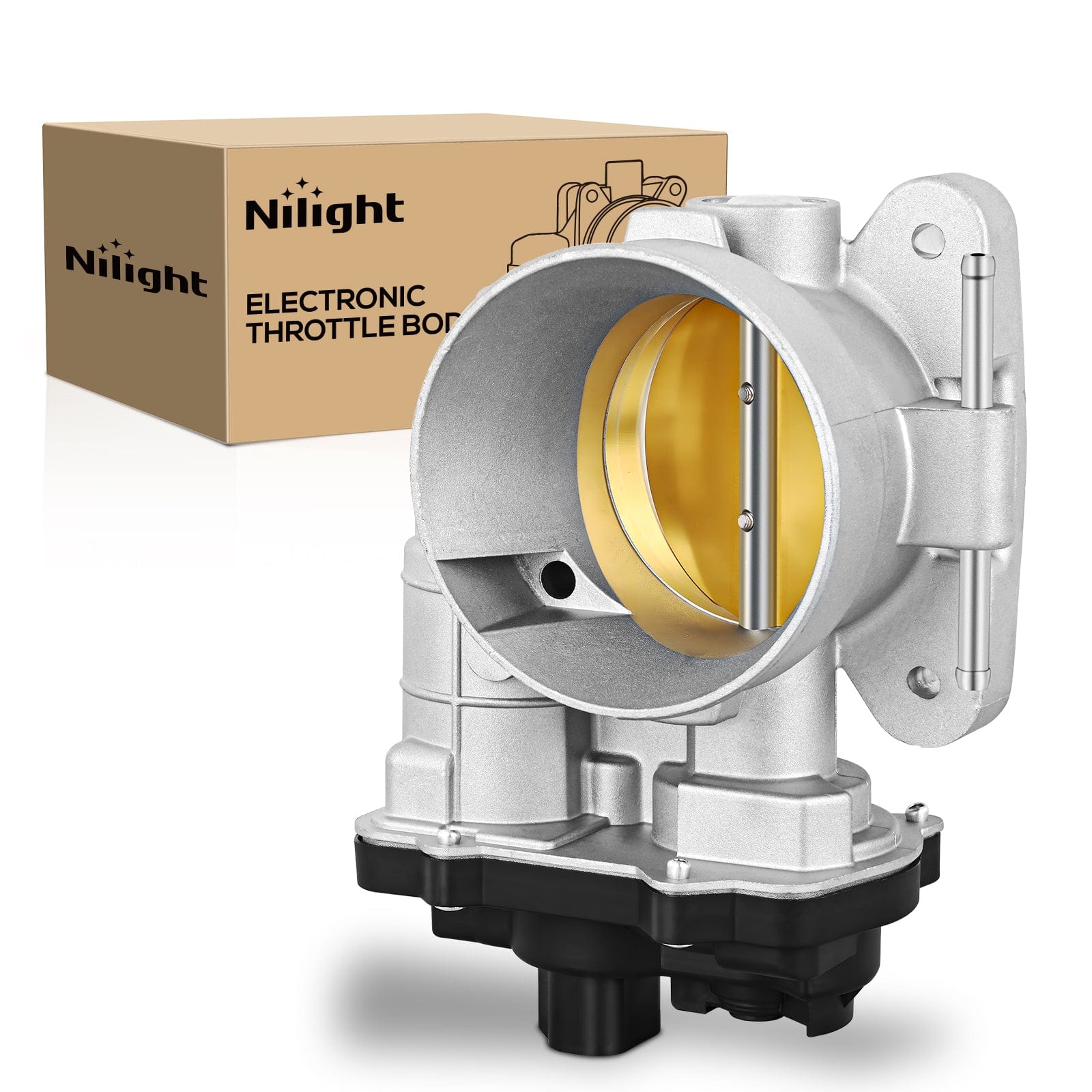 Electronic Throttle Body Throttle Body fits for GMC Chevrolet Buick Cadillac Vehicles - for Chevy Avalanche Express Silverado Suburban Tahoe GMC Envoy Savana Sierra Yukon Buick Cadillac Escalade 2003-2007, 12570800