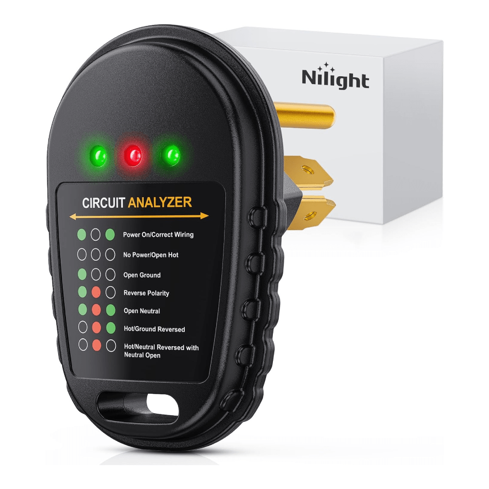 30Amp RV Circuit Tester plug Nilight