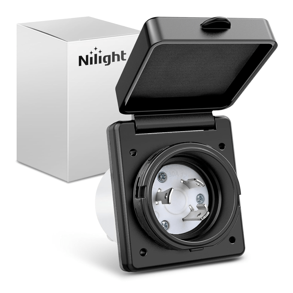 30Amp RV Shore Power Inlet Nilight