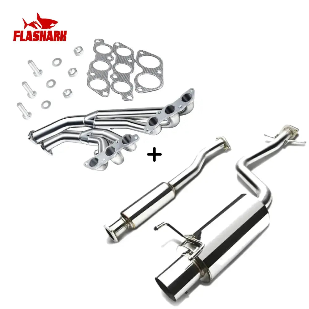 Exhaust Header for 2001-2005 Lexus IS300 3.0L 2JX-GE DOHC ALTEZZA XE10 JCE10 l6 2JZ-GE