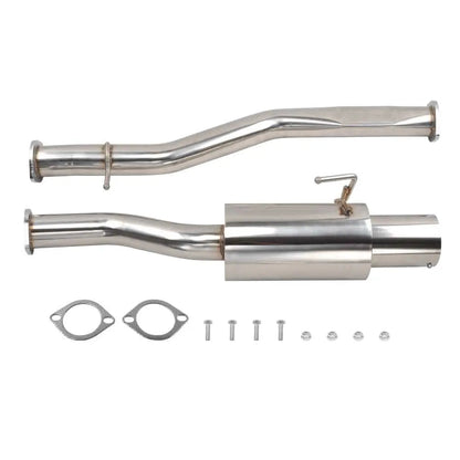 4.5 Inches Single Tip 3 Inches Pipe Catback Exhaust for 2003-2008 Nissan 350Z Infiniti G35