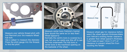 2PCS 2 inch 50mm Wheel Spacers 5x4.5 to 5x4.5 5x114.3mm fit 1984-2001 fit Jeep Cherokee|1987-2006 fit Jeep Wrangler|2002-2013 fit Jeep Liberty|1991-2019 fit Ford Explorer