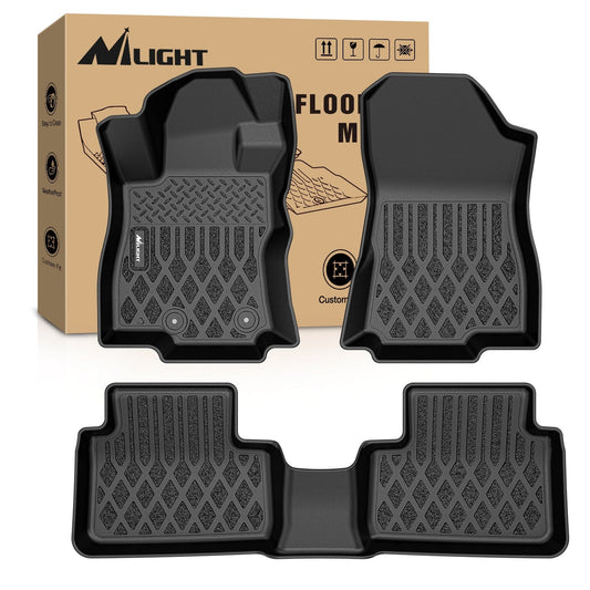 Floor Mat TPE Floor Mats for Subaru Forester 2025 2026 (Not for Hybrid & Wilderness) All Weather Custom Fit Heavy Duty Floor Liners