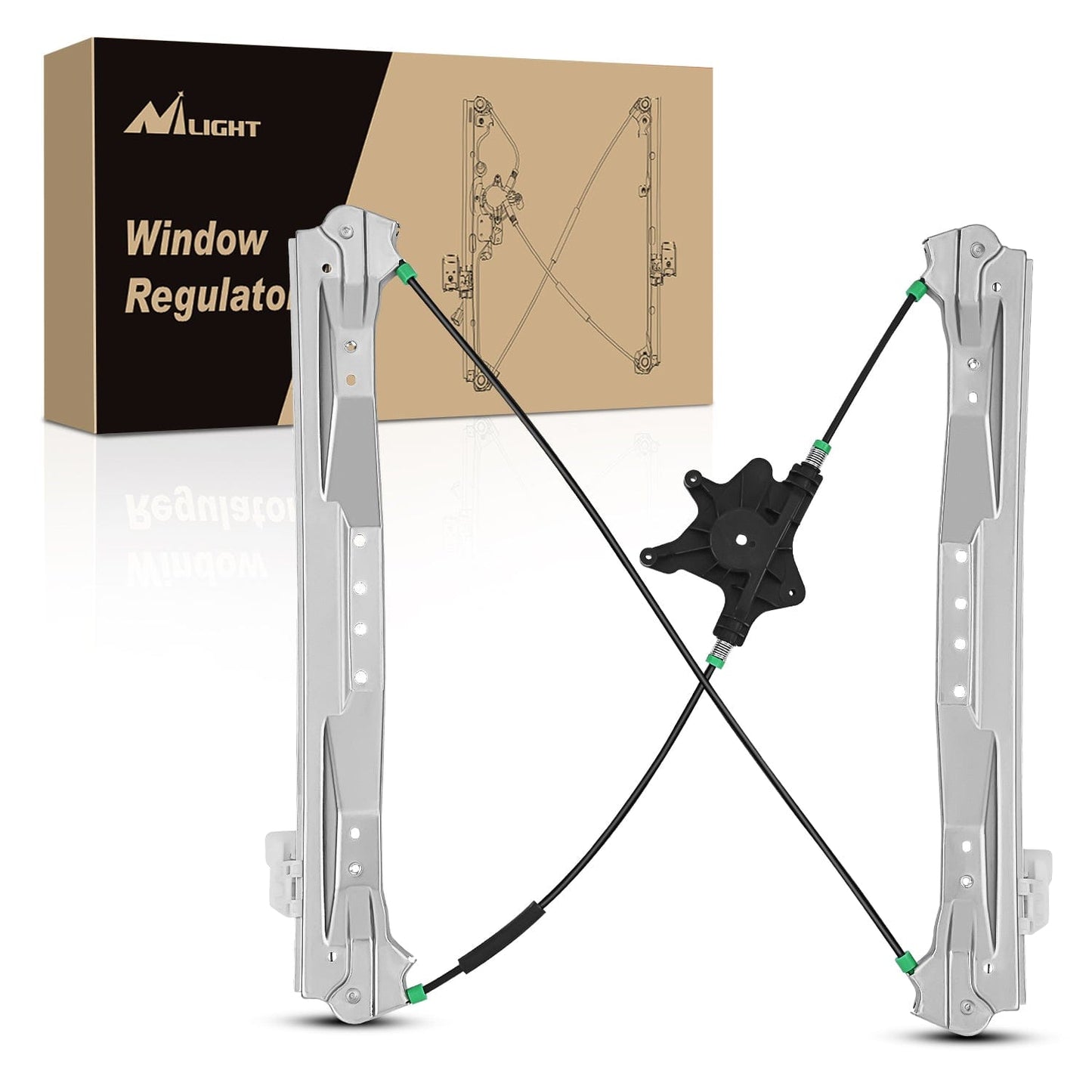 Window Regulator 749-508 Power Window Regulator and Motor Assembly Front Driver Side, OE Replacement for Chrysler Town Country 2008-2016 - Direct Fit