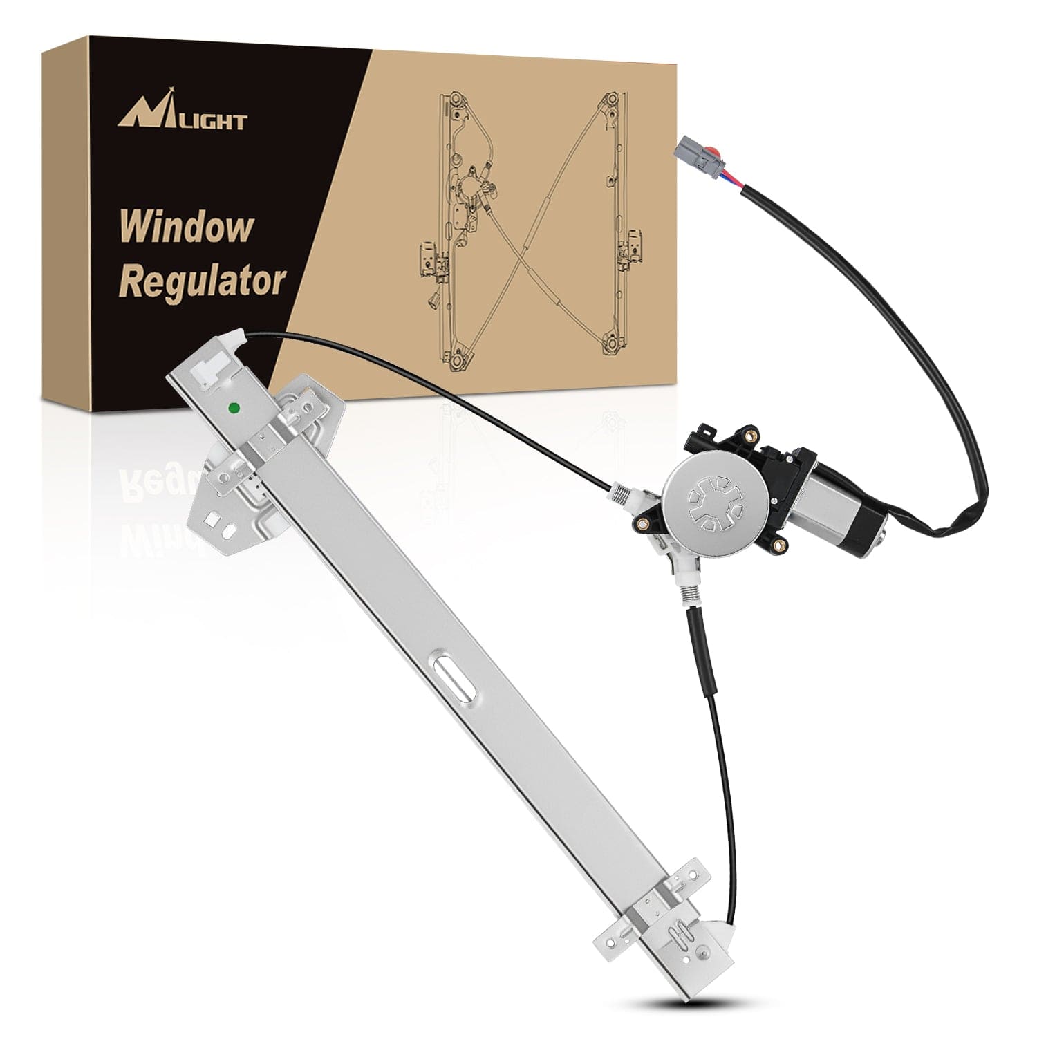 Window Regulator 748-513 Power Window Regulator and Motor Assembly Rear Passenger Side, OE Replacement for Honda Pilot 2003 2004 2005 2006 2007 2008