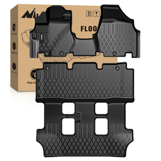 Floor Mat 2011 2012 2013 2014 2015 2016 2017 Honda Odyssey TPE Floor Mats