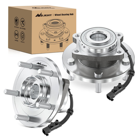 Nilight Front Wheel Hub and Bearing Assembly for Dodge Grand Caravan Chrysler Town & Country 2008 2009 2010 2011 2012 2013 2014 2015 2016, Volkswagen Routan 2009-2014 with ABS&5-Lug, OEM 513273