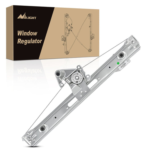 Window Regulator 740-480 Rear Driver Side Window Regulator with Motor, Compatible with 1999¨C2005 BMW E46 323i 328i 325i 325xi 330i 330xi (Sedan/Wagon Only), Power Window Lift Assembly, OE Replacement