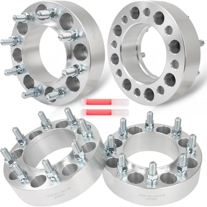 2 inch Hubcentric Wheel Spacers 8x6.5 to 8x6.5 Wheel Spacers Fit Ram 2500 3500 with 14x1.5 121mm 4Pcs