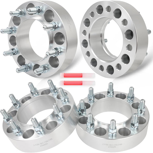 2 inch Hubcentric Wheel Spacers 8x6.5 to 8x6.5 Wheel Spacers Fit Ram 2500 3500 with 14x1.5 121mm 4Pcs