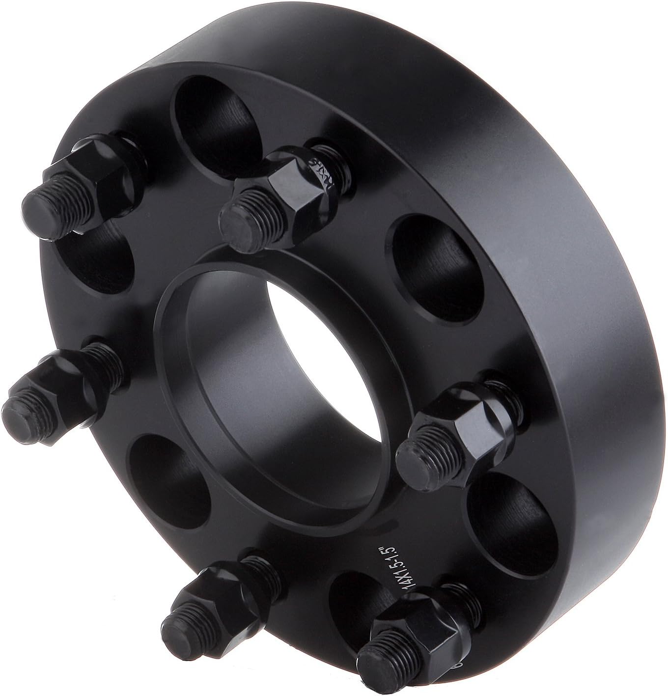 2PCS 6 Lug Hub Centric Wheel Spacers 1.5 inch 6x5.5 to 6x5.5 6x139.7mm to 6x139.7mm fit Chevrolet Silverado 1500 fit Chevrolet Suburban Avalanche Express 1500 Tahoe with 14x1.5 Studs