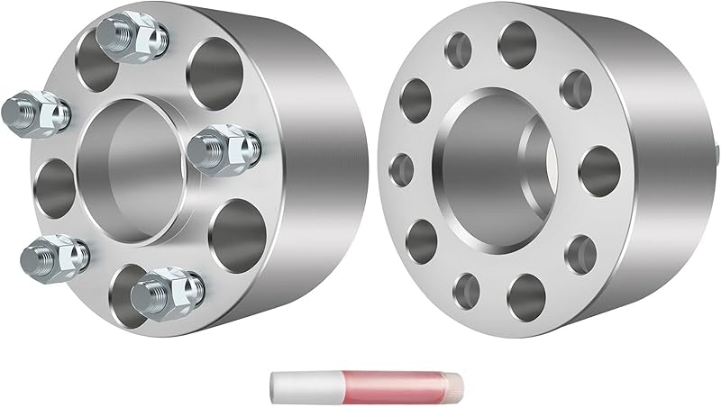2PCS 5x120.65mm Hubcentric Wheel Spacers 5 Lug 3" 5x4.75 to 5x4.75 70.5mm hub fits 1987-2005 fit Chevrolet Blazer | 1984-2019 fit Chevrolet Corvette with 12x1.5 Studs