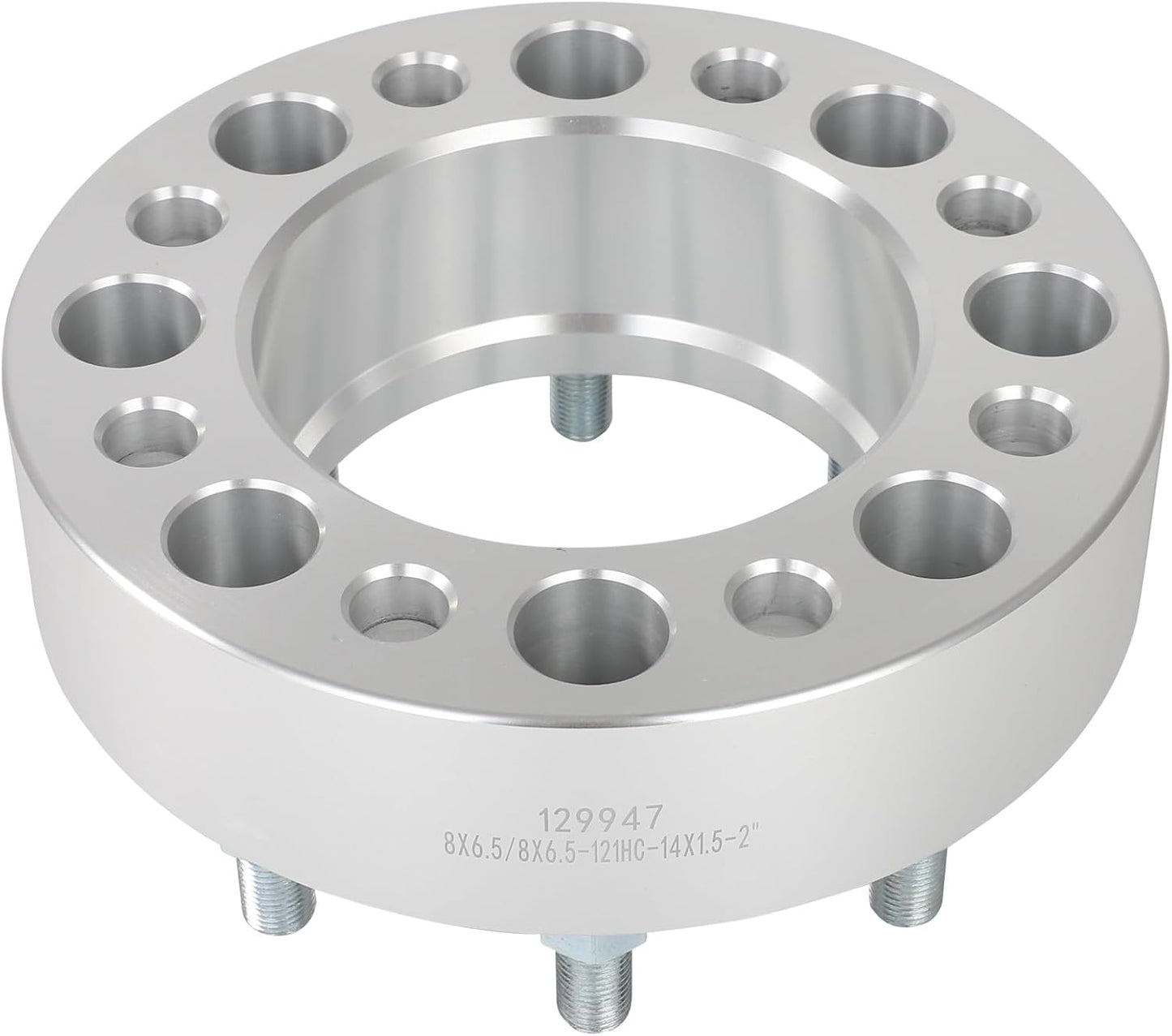 2 inch Hubcentric Wheel Spacers 8x6.5 to 8x6.5 Wheel Spacers Fit Ram 2500 3500 with 14x1.5 121mm 4Pcs