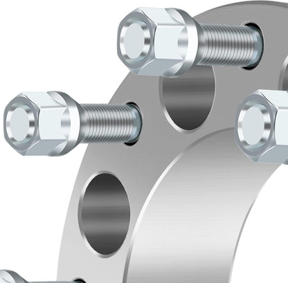 4PCS 2 inch 8x6.5 to 8x180 Wheel Spacer Conversion 8 lug Fits 2001-2003 fit Chevrolet Silverado 1500 HD|1997-2014 fit chevy Express 2500 3500 | 2001-2010 fit Silverado 2500HD Sierra 2500HD