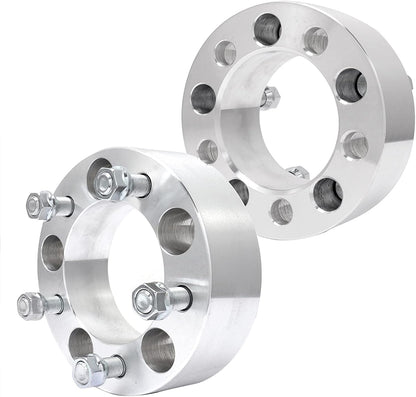 2PCS 2 inch 50mm Wheel Spacers 5x4.5 to 5x4.5 5x114.3mm fit 1984-2001 fit Jeep Cherokee|1987-2006 fit Jeep Wrangler|2002-2013 fit Jeep Liberty|1991-2019 fit Ford Explorer