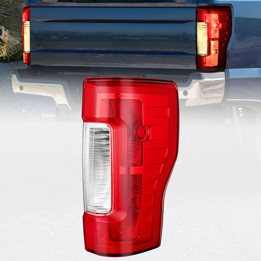 2017 2018 2019 Ford F250 F350 Super Duty Rear Lamp Replacement Taillight Assembly OE Style Passenger Side Red Lens Tail Lights - Top Tuning Boost