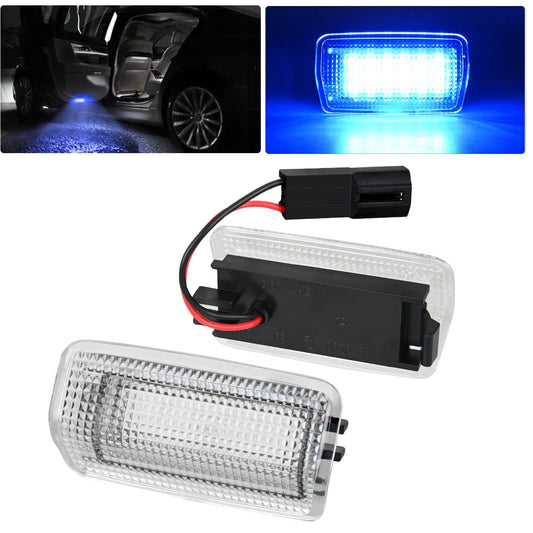 2PCS LED Interior Door Panel Light Courtesy Warning Lights Blue Beam Plug and Play for Toyota Avalon Sienna Venza Camry Prius 4Runner Lexus IS ES GS LS RX GX LX Subaru BRZ Headlights - Top Tuning Boost