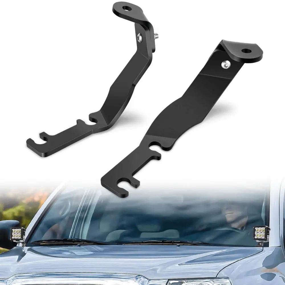 Ditch Light Hood Hinges Mounts For 1995-2004 Toyota Tacoma Headlights - Top Tuning Boost