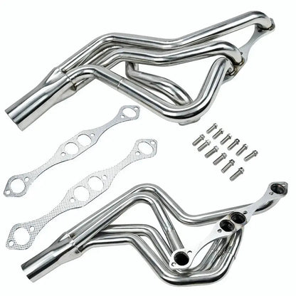 Exhaust Header for 1972-1987 SBC Chevy Malibu, Monte Carlo, Grand Prix, Cutlass, Regal