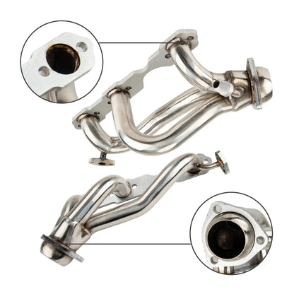 Exhaust Header for 1996-2001 Chevrolet Chevy S10 Blazer GMC Sonoma Jimmy 4.3L V6 4WD