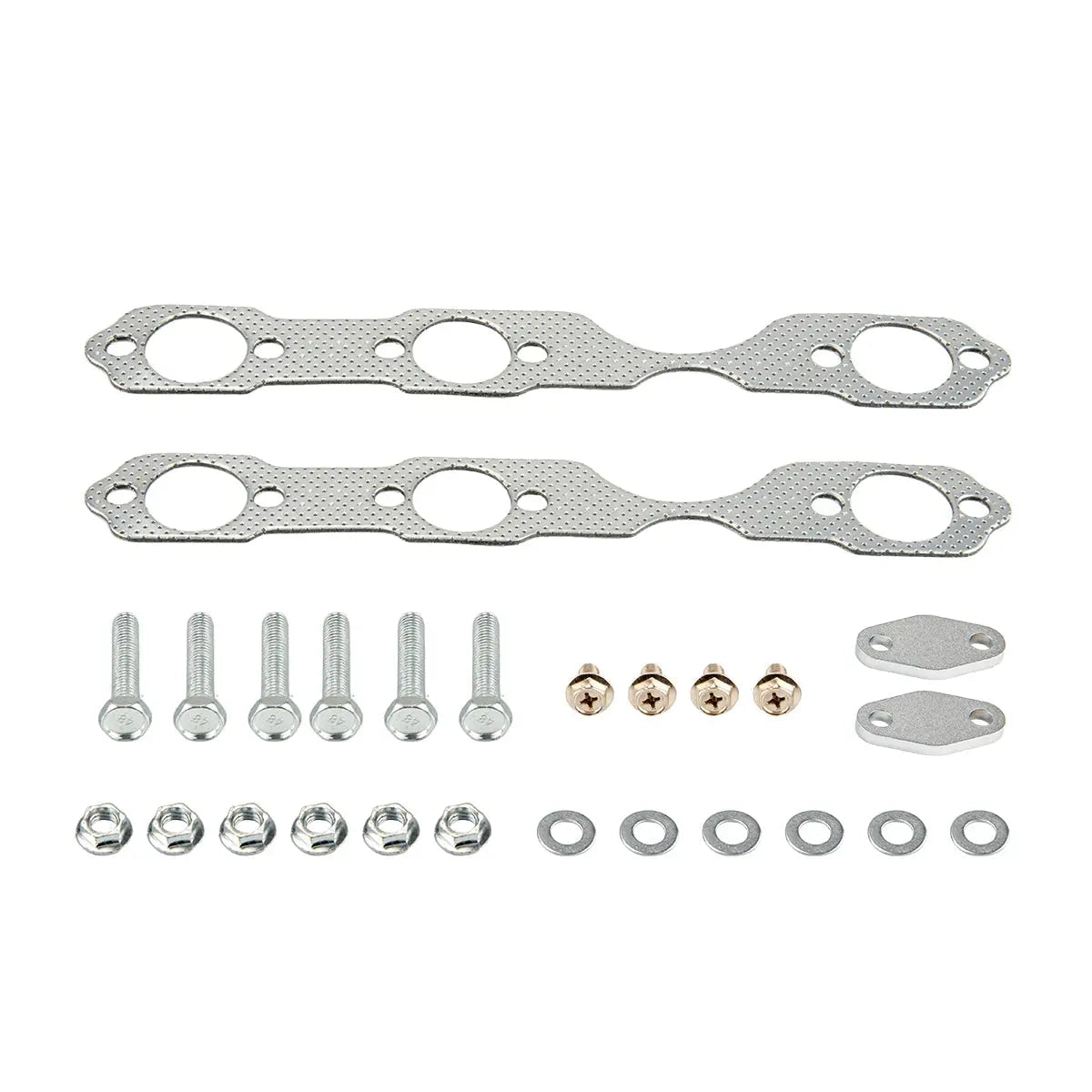 Exhaust Header for 1996-2001 Chevrolet Chevy S10 Blazer GMC Sonoma Jimmy 4.3L V6 4WD