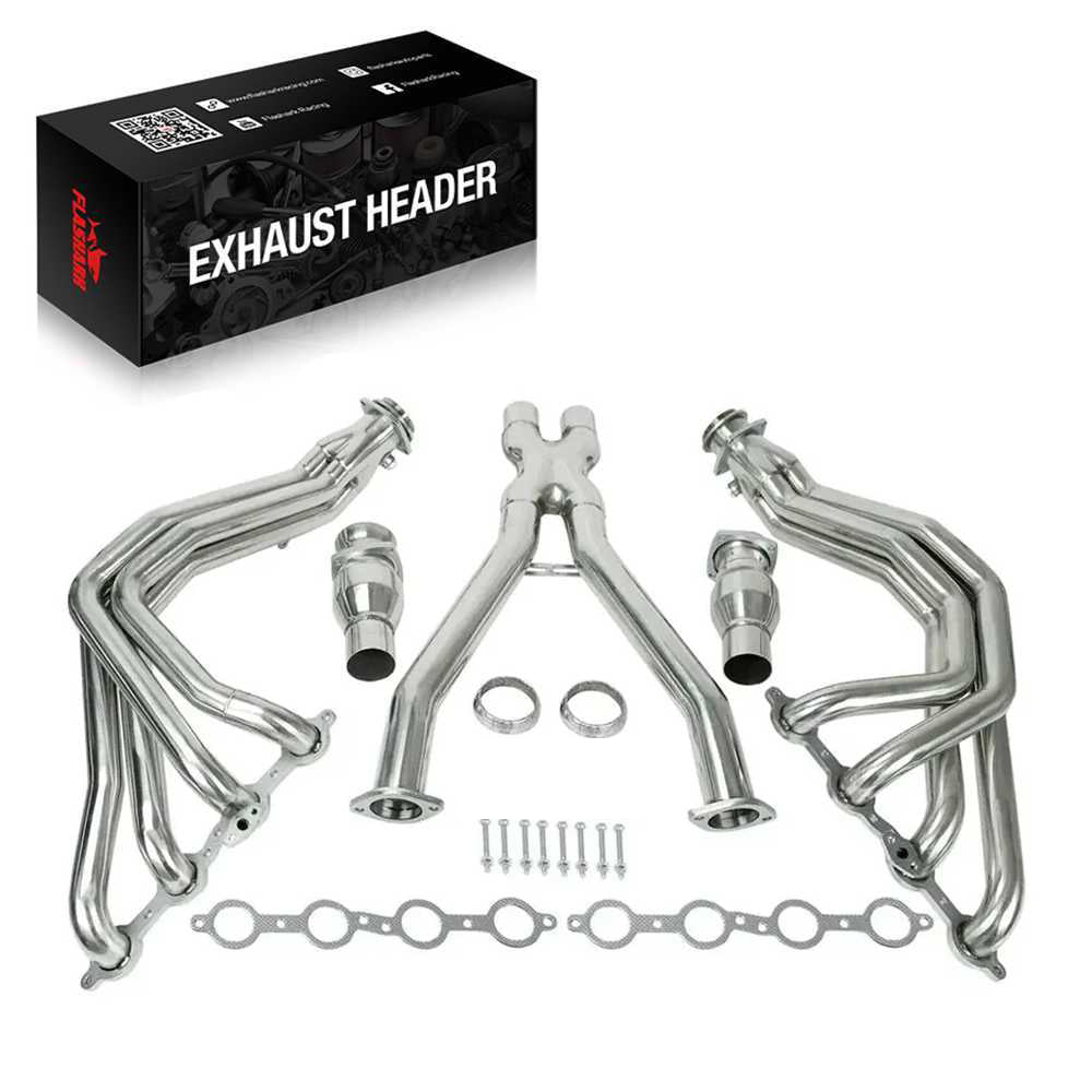 Long Tube Exhaust Headers for 1997-2004 C5 Chevy Corvette LS1/LS6 5.7L