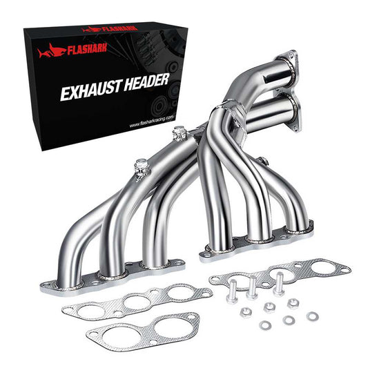Exhaust Header for 2001-2005 Lexus IS300 3.0L 2JX-GE DOHC ALTEZZA XE10 JCE10 l6 2JZ-GE