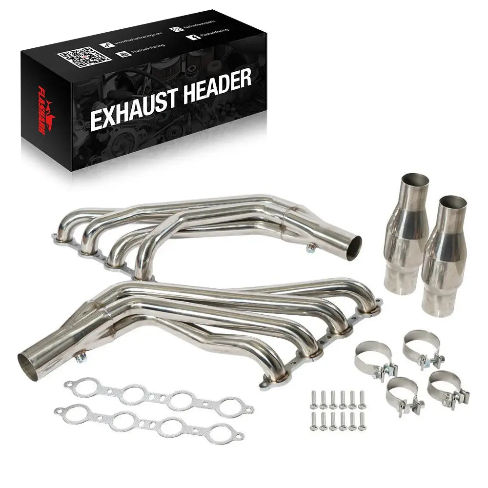 Long Tube Headers for 2010-2015 Chevrolet Chevy Camaro SS LS3 6.2L V8