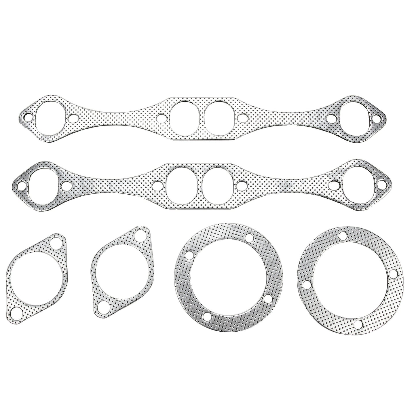 Exhaust Header for 1965-1974 Chevy SBC 265-400 V8 Including D-port ZZ-4 Style Heads (not LT-1)