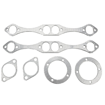 Exhaust Header for 1965-1974 Chevy SBC 265-400 V8 Including D-port ZZ-4 Style Heads (not LT-1)