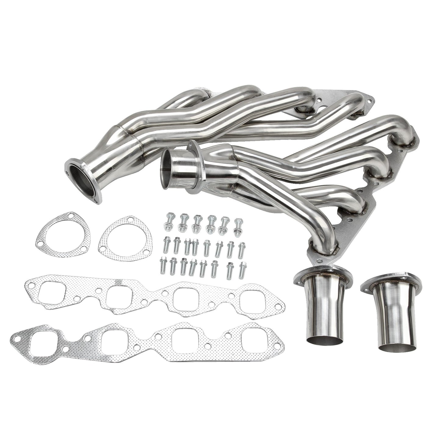 Exhaust Header for 1965-1972 Chevrolet/Chevy Camaro, Nova, Bel Air, Biscayne, Impala 396/402/427/454 - Short Tube